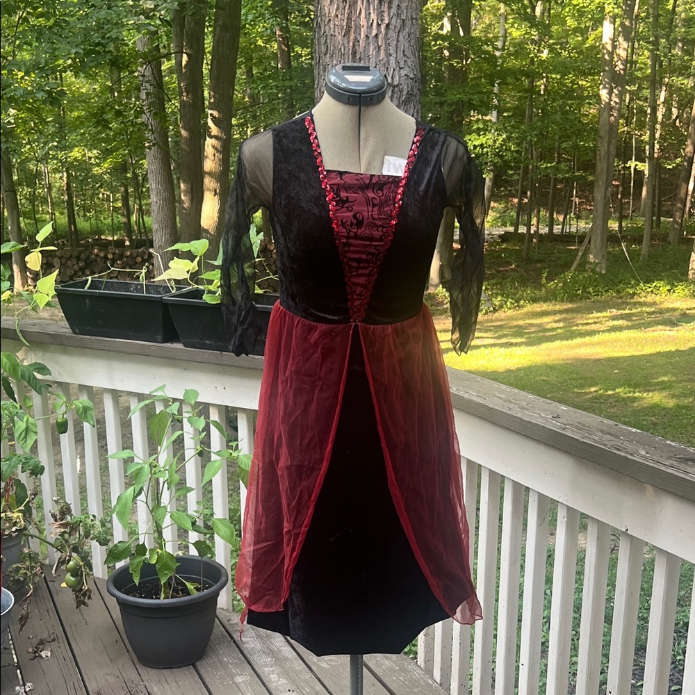 🔥 4 FOR $15 Item🔥Youth Witch/Vampress dress with hat